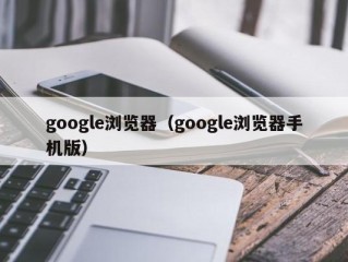 google浏览器（google浏览器手机版）