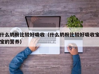 什么奶粉比较好吸收（什么奶粉比较好吸收宝宝的营养）