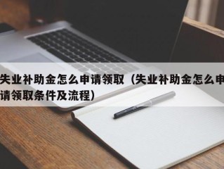 失业补助金怎么申请领取（失业补助金怎么申请领取条件及流程）