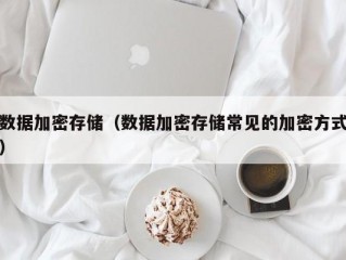 数据加密存储（数据加密存储常见的加密方式）