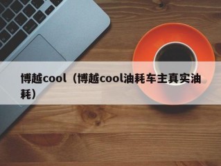 博越cool（博越cool油耗车主真实油耗）