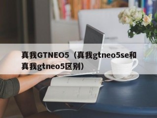 真我GTNEO5（真我gtneo5se和真我gtneo5区别）