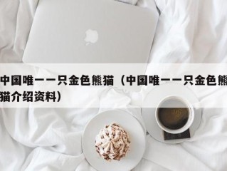 中国唯一一只金色熊猫（中国唯一一只金色熊猫介绍资料）