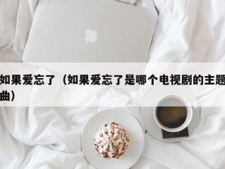 如果爱忘了（如果爱忘了是哪个电视剧的主题曲）