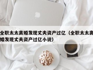 全职太太离婚发现丈夫资产过亿（全职太太离婚发现丈夫资产过亿小说）