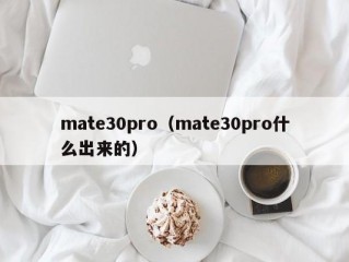 mate30pro（mate30pro什么出来的）