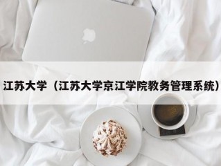 江苏大学（江苏大学京江学院教务管理系统）