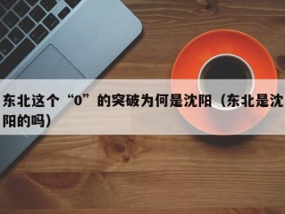 东北这个“0”的突破为何是沈阳（东北是沈阳的吗）